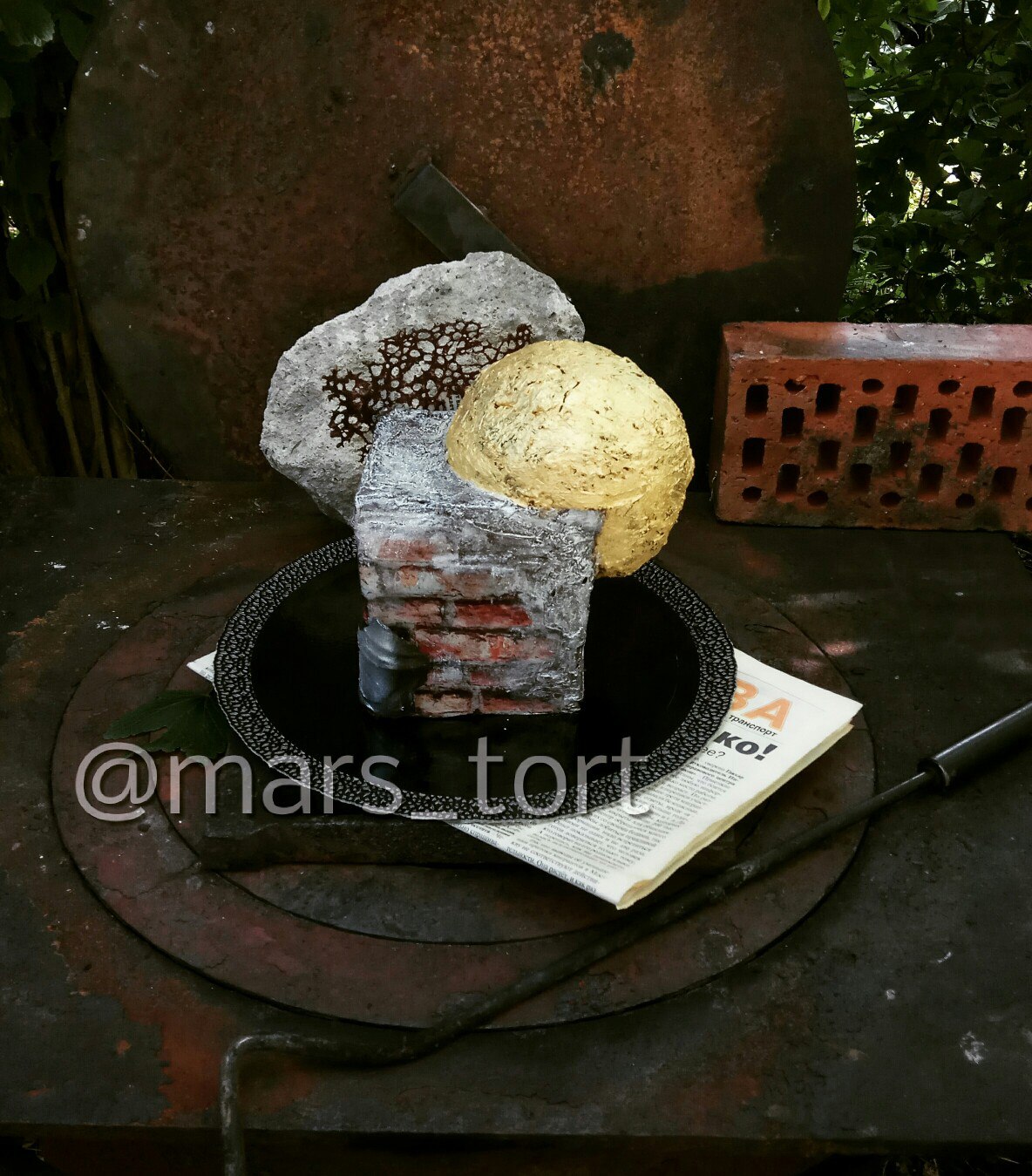 Декор "Art-cake". Объемные элементы декора, абстрактные композиции ...
